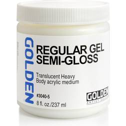 Golden Gel Mediums regular semi-gloss 8 oz