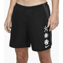 Nike Running Wild Run Challenger Dri-FIT Sorte tommers shorts
