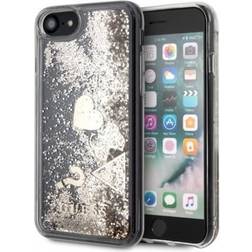 MC Guess Liquid Glitter Smartphone Hülle Gold