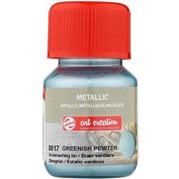 Art Creation Metallic Hobbyfarve 30 ml Greenish Pewter (8017)