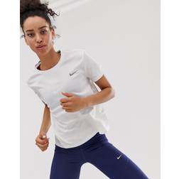 Nike Miler Top Juoksu - White