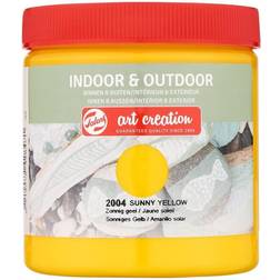 Art Creation Indoor & Outdoor Hobbyfarve 250 ml Sunny Yellow (2004)