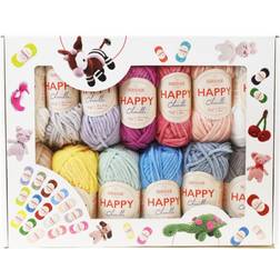 SIRDAR Happy Chenille 25 Colours Assortment Box