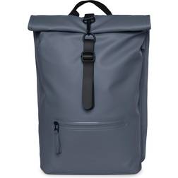 Rains Unisex Rolltop Backpack - Grey