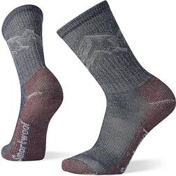 Smartwool Classic Hike Light Cushion Mountain Pattern Crew Socks 38-41