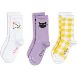 Mini Rodini Past Present Future Socks 3-pack