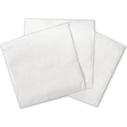 Cocktail Napkins, 1-Ply, 9w x 9d, White, PK4000 White