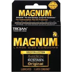 Trojan MAGNUM Gold Collection Condoms 3ct