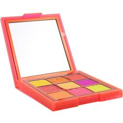 Huda Beauty Neon Eyeshadow Palette Orange Obsessions, neon orange