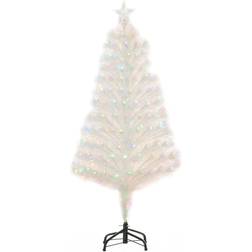 Homcom Artificial White 73 x 120 cm Christmas Tree