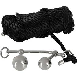 You2Toys Vaginal og Anal Plugs med Bondagereb