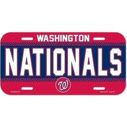 WinCraft Washington Nationals Logo Plastic License Plate