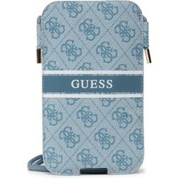 Guess Pouch 4G Logo Large Blå