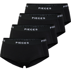 Pieces Logo 4 Trunk - Black