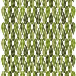 Arvidssons Textil Blader Metervare Grøn (150x64cm)