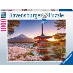 Ravensburger Mount Fuji Cherry Blossom View 1000 Pieces