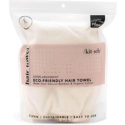 Eco-Friendly Microfiber Hair Towel Ivory - One Size