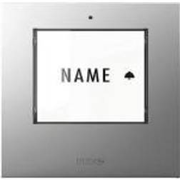 M-E m-e modern-electronics 41302 Sonnette sans fil Emetteur éclairée, avec porte-nom