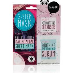 Oh K! 3-Step Anti-Pollution Marine Algae Sheet Mask 24ml