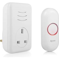 Byron 22313UK 150m Plug-thru Wireless Doorbell set