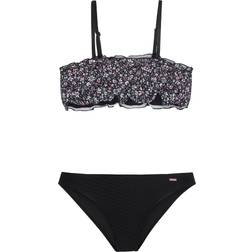 Protest Maillot de bain 2 pièces fille Prtlara Smocked - Noir