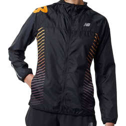 New Balance Reflective Print Accelerate Jacket Women - Black Multi