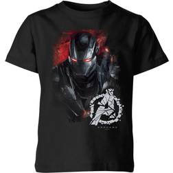 Marvel Avengers Endgame War Machine Brushed T-Shirt - Schwarz