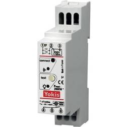 Yokis Trådløs relæ, timer, trappeautomat til din-skinne MTR2000MRP