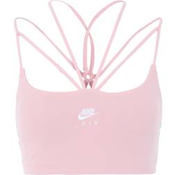 Nike Indy Luxe Yoga Bra - Pink/Beige Female