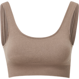 aim'n Ribbed Seamless Bra - Espresso