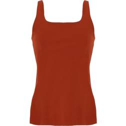 Nike Yoga Luxe Crop Top - Orange