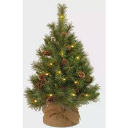 National Tree Company 36" Pre Lit Artificial Pine Christmas Tree Christmas Tree 36"