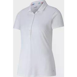 Puma Damen W Rotation Polo Poloshirt - Bright White