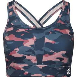 Dare 2b Laura Whitmore Mantra Sports Bra PwderPnkCamo