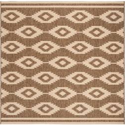 Safavieh Linden Collection Beige, Brown 79x79"