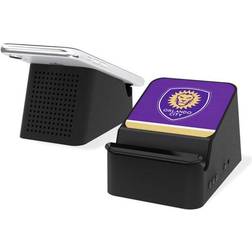 Strategic Printing Orlando City SC Wireless Charging Station & Bluetooth Speaker