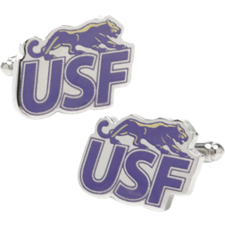 Cufflinks Inc University of Sioux Falls Cufflinks - Silver/Purple/Yellow