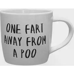 Kasia Lilja One Fart Away From A Poo Mug 30cl