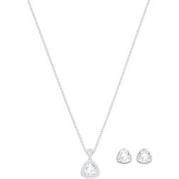 Swarovski Begin Set - Silver/Transparent