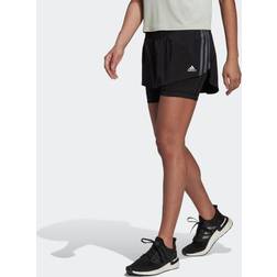 Adidas Pantalon Corto Ri 3S Para Mujer - Negro