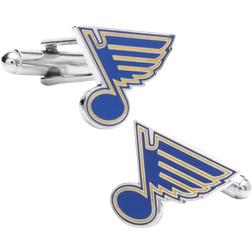 Cufflinks Inc St. Louis Blues Cufflinks - Silver/Blue/Yellow