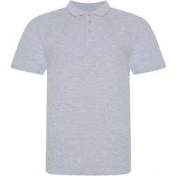 AWDis Pique Short Sleeve Polo Shirt - Grey Heather