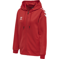 Hummel Felpa Con Cappuccio Zip - Rouge