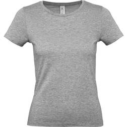 B&C Collection Women's E150 Short-Sleeved T-shirt - Sport Grey