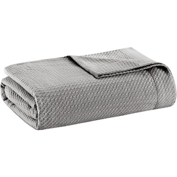 Madison Park Egyptian Blankets Gray (274.32x228.6cm)
