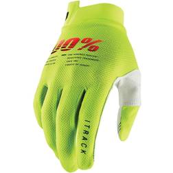 100% iTrack Bicycle Gloves, yellow, L, yellow