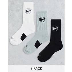 Nike Everyday 3 Pairs Black,Grey 46-50