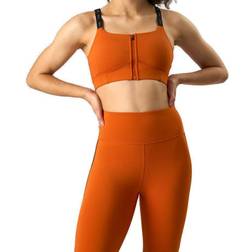 ICANIWILL Ultimate Training Zipper Sports Bra - Amber