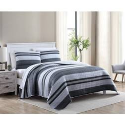 Nautica Ardmoore Grey Quilts Multicolour (228.6x228.6cm)