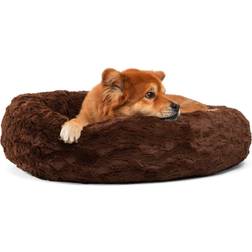 Calming Donut Bed in Lux Fur S